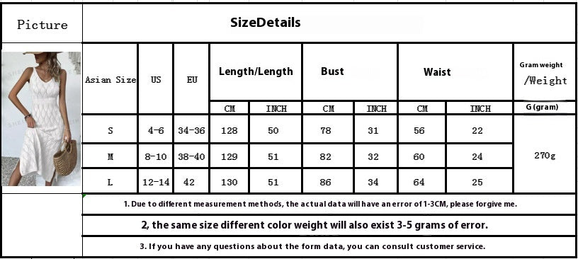 Beach Dress Women's Solid Color Knitted Beach Bikini Mohsin Aziz