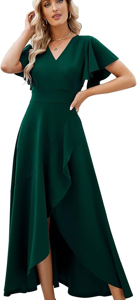 European And American Satin Women's Evening Dress Mohsin Aziz