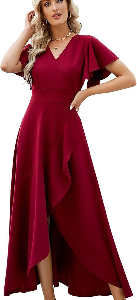 European And American Satin Women's Evening Dress Mohsin Aziz
