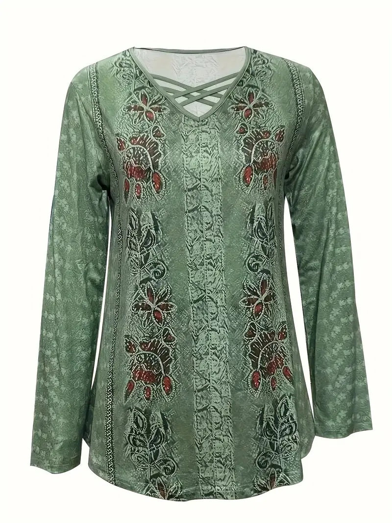 New Summer Short-sleeved Lace Heart Print T-shirt Women's Top Mohsin Aziz