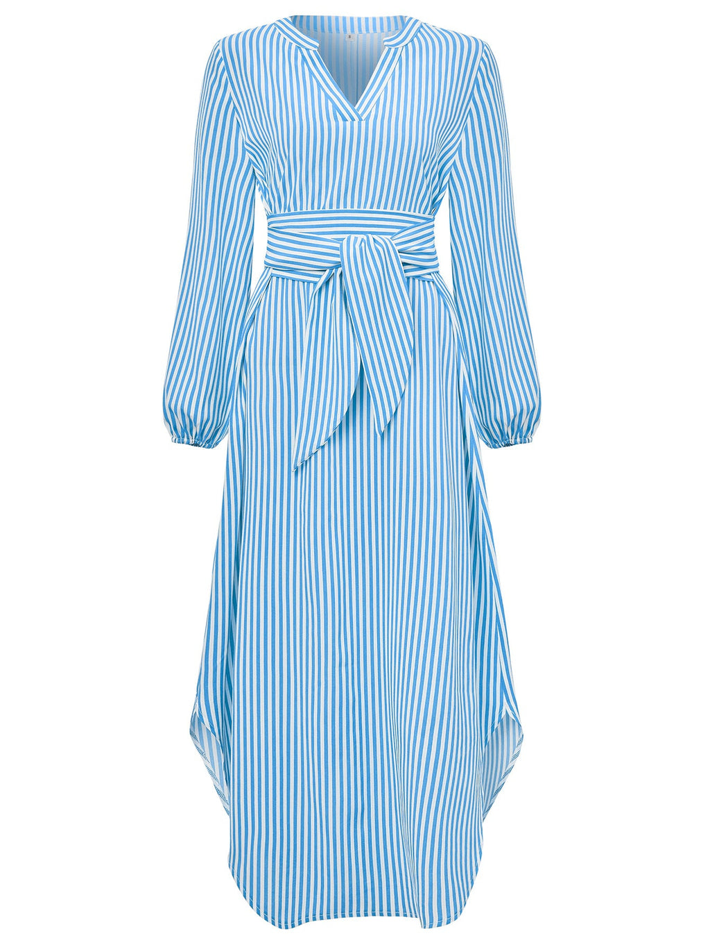 Buy Women’s V Neck Summer Casual Striped Dress. Lightweight, breathable and stylish dress perfect for daily wear and summer fashion. Mohsin Aziz
