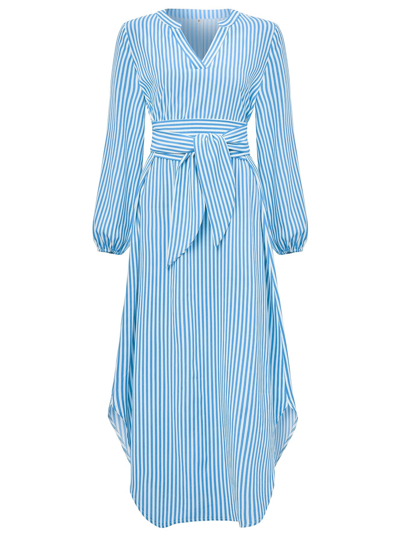 Buy Women’s V Neck Summer Casual Striped Dress. Lightweight, breathable and stylish dress perfect for daily wear and summer fashion. Mohsin Aziz